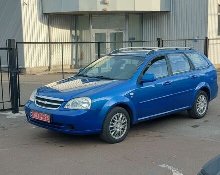 Синий Шевроле Лачетти, объемом двигателя 1.6 л и пробегом 121 тыс. км за 6000 $, фото 4 на Automoto.ua