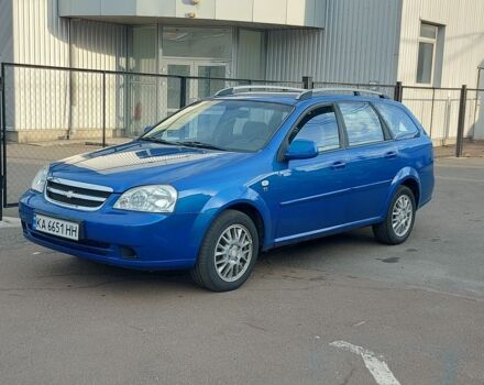 Синий Шевроле Лачетти, объемом двигателя 1.6 л и пробегом 121 тыс. км за 6000 $, фото 2 на Automoto.ua