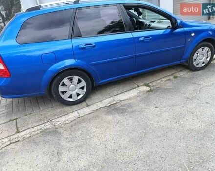 Синий Шевроле Лачетти, объемом двигателя 1.8 л и пробегом 200 тыс. км за 6500 $, фото 1 на Automoto.ua
