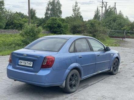 Синій Шевроле Лачетті, об'ємом двигуна 1.8 л та пробігом 140 тис. км за 1650 $, фото 1 на Automoto.ua