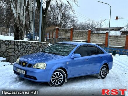 Синий Шевроле Лачетти, объемом двигателя 1.6 л и пробегом 260 тыс. км за 3399 $, фото 1 на Automoto.ua