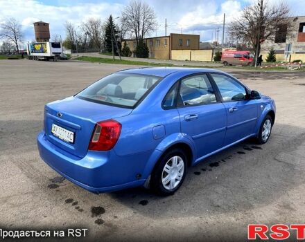 Синий Шевроле Лачетти, объемом двигателя 1.8 л и пробегом 120 тыс. км за 3200 $, фото 1 на Automoto.ua