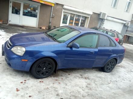 Синий Шевроле Лачетти, объемом двигателя 1.6 л и пробегом 230 тыс. км за 3900 $, фото 1 на Automoto.ua
