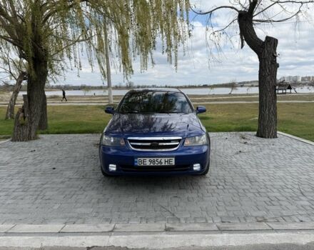Синий Шевроле Лачетти, объемом двигателя 1.8 л и пробегом 285 тыс. км за 4200 $, фото 1 на Automoto.ua