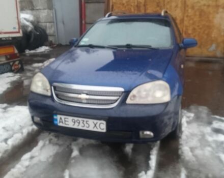 Синий Шевроле Лачетти, объемом двигателя 1.8 л и пробегом 420 тыс. км за 5000 $, фото 1 на Automoto.ua