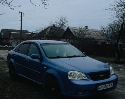 Синий Шевроле Лачетти, объемом двигателя 1.8 л и пробегом 235 тыс. км за 3900 $, фото 1 на Automoto.ua
