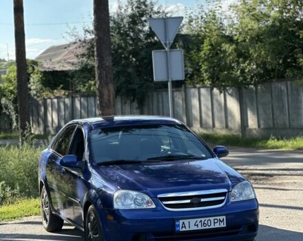 Синий Шевроле Лачетти, объемом двигателя 1.6 л и пробегом 230 тыс. км за 3759 $, фото 1 на Automoto.ua