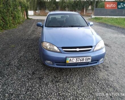 Синий Шевроле Лачетти, объемом двигателя 1.6 л и пробегом 223 тыс. км за 3200 $, фото 1 на Automoto.ua