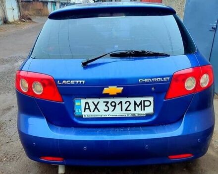 Синий Шевроле Лачетти, объемом двигателя 1.6 л и пробегом 250 тыс. км за 3500 $, фото 1 на Automoto.ua