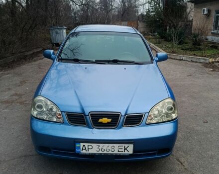 Синий Шевроле Лачетти, объемом двигателя 1.6 л и пробегом 265 тыс. км за 3600 $, фото 1 на Automoto.ua