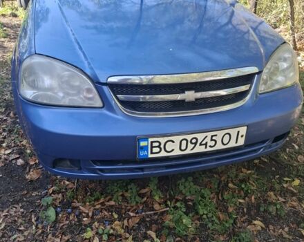 Синий Шевроле Лачетти, объемом двигателя 1.8 л и пробегом 301 тыс. км за 2800 $, фото 1 на Automoto.ua