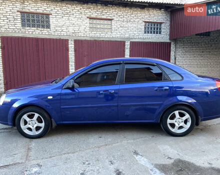 Синий Шевроле Лачетти, объемом двигателя 1.6 л и пробегом 278 тыс. км за 3500 $, фото 1 на Automoto.ua