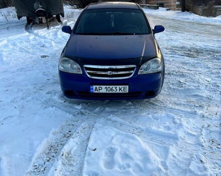 Синий Шевроле Лачетти, объемом двигателя 1.8 л и пробегом 280 тыс. км за 2500 $, фото 1 на Automoto.ua