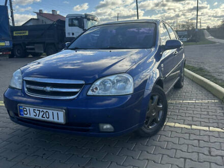 Синій Шевроле Лачетті, об'ємом двигуна 1.8 л та пробігом 330 тис. км за 3500 $, фото 1 на Automoto.ua