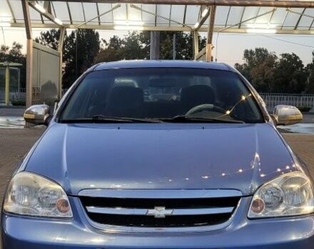 Синий Шевроле Лачетти, объемом двигателя 1.8 л и пробегом 380 тыс. км за 3500 $, фото 1 на Automoto.ua