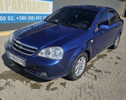 Синий Шевроле Лачетти, объемом двигателя 1.8 л и пробегом 260 тыс. км за 3200 $, фото 1 на Automoto.ua