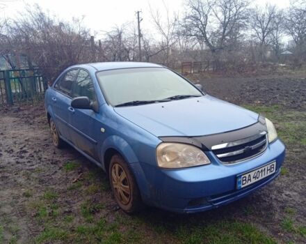 Синий Шевроле Лачетти, объемом двигателя 1.6 л и пробегом 311 тыс. км за 4000 $, фото 1 на Automoto.ua