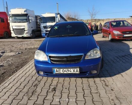 Синий Шевроле Лачетти, объемом двигателя 1.8 л и пробегом 255 тыс. км за 4100 $, фото 1 на Automoto.ua