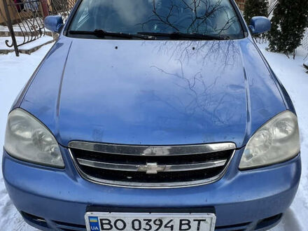Синий Шевроле Лачетти, объемом двигателя 1.8 л и пробегом 350 тыс. км за 2500 $, фото 1 на Automoto.ua