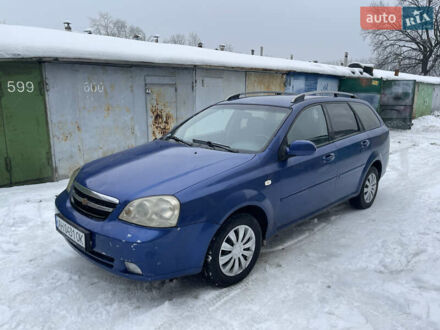 Синий Шевроле Лачетти, объемом двигателя 1.6 л и пробегом 251 тыс. км за 2999 $, фото 1 на Automoto.ua