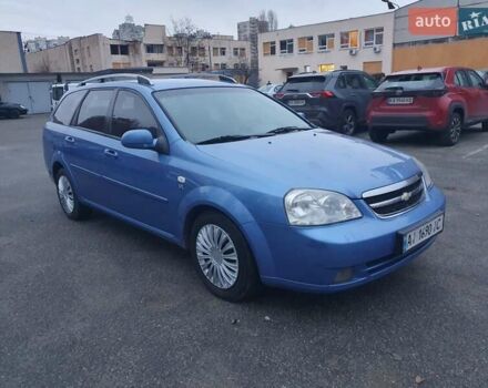 Синий Шевроле Лачетти, объемом двигателя 1.6 л и пробегом 250 тыс. км за 2999 $, фото 1 на Automoto.ua