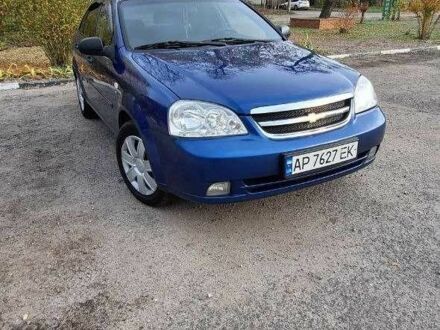 Синий Шевроле Лачетти, объемом двигателя 1.6 л и пробегом 225 тыс. км за 4400 $, фото 1 на Automoto.ua