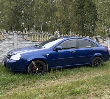 Синій Шевроле Лачетті, об'ємом двигуна 1.6 л та пробігом 240 тис. км за 4000 $, фото 1 на Automoto.ua