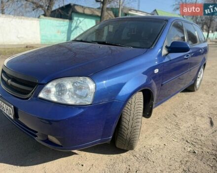 Синий Шевроле Лачетти, объемом двигателя 1.8 л и пробегом 180 тыс. км за 3999 $, фото 1 на Automoto.ua