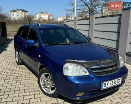 Синий Шевроле Лачетти, объемом двигателя 1.8 л и пробегом 400 тыс. км за 2150 $, фото 1 на Automoto.ua