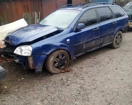 Синий Шевроле Лачетти, объемом двигателя 1.8 л и пробегом 276 тыс. км за 2500 $, фото 1 на Automoto.ua