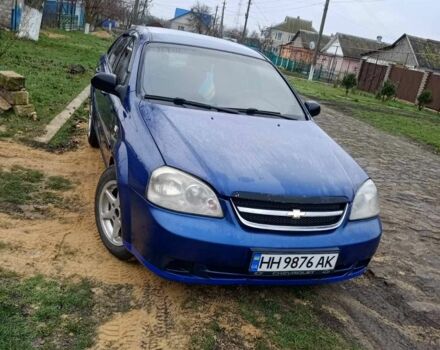 Синий Шевроле Лачетти, объемом двигателя 1.6 л и пробегом 120 тыс. км за 3350 $, фото 1 на Automoto.ua
