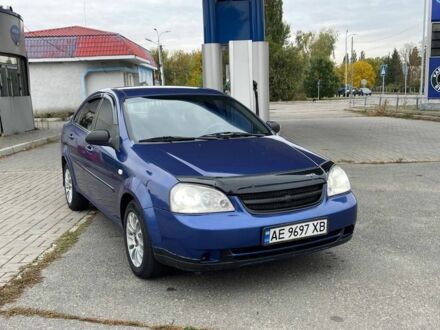 Синий Шевроле Лачетти, объемом двигателя 1.6 л и пробегом 169 тыс. км за 3550 $, фото 1 на Automoto.ua