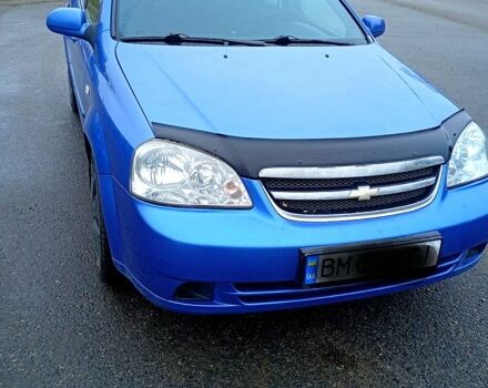 Синий Шевроле Лачетти, объемом двигателя 1.8 л и пробегом 170 тыс. км за 4000 $, фото 1 на Automoto.ua