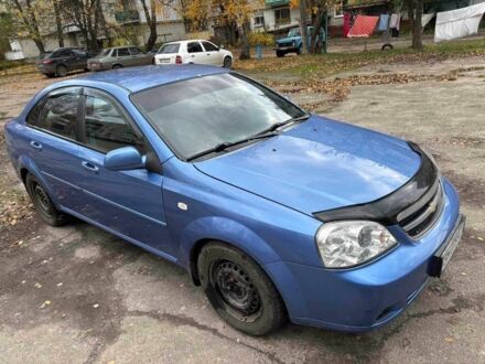 Синий Шевроле Лачетти, объемом двигателя 1.8 л и пробегом 162 тыс. км за 4000 $, фото 1 на Automoto.ua
