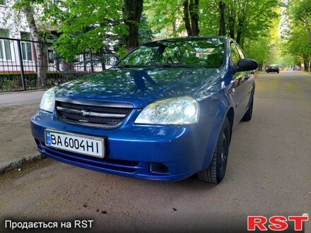 Синий Шевроле Лачетти, объемом двигателя 1.6 л и пробегом 160 тыс. км за 3700 $, фото 1 на Automoto.ua