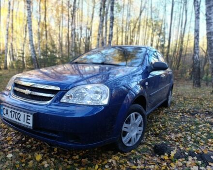 Синій Шевроле Лачетті, об'ємом двигуна 1.6 л та пробігом 214 тис. км за 4200 $, фото 1 на Automoto.ua
