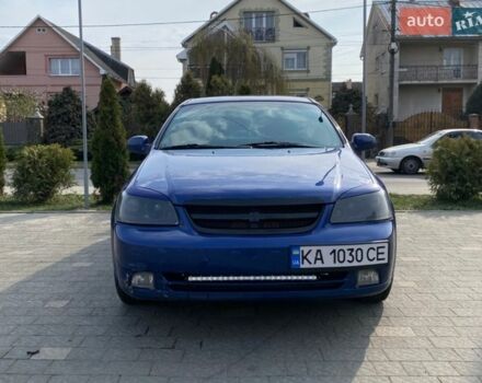 Синий Шевроле Лачетти, объемом двигателя 1.8 л и пробегом 270 тыс. км за 2800 $, фото 1 на Automoto.ua