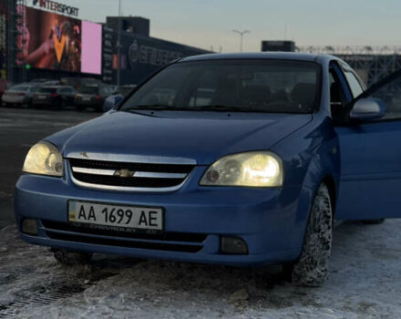 Синий Шевроле Лачетти, объемом двигателя 1.8 л и пробегом 650 тыс. км за 3350 $, фото 1 на Automoto.ua