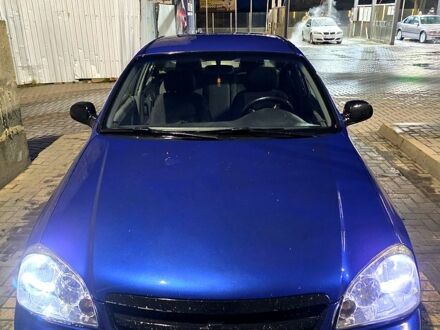 Синий Шевроле Лачетти, объемом двигателя 1.6 л и пробегом 260 тыс. км за 3500 $, фото 1 на Automoto.ua