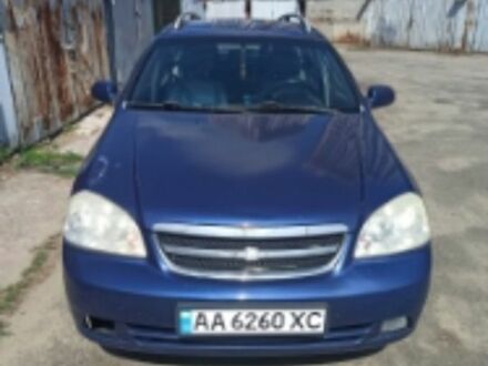 Синий Шевроле Лачетти, объемом двигателя 1.8 л и пробегом 360 тыс. км за 2200 $, фото 1 на Automoto.ua