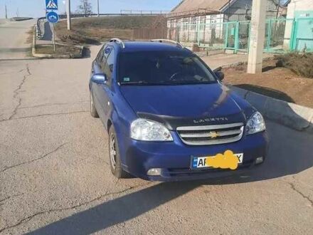 Синий Шевроле Лачетти, объемом двигателя 1.6 л и пробегом 240 тыс. км за 4100 $, фото 1 на Automoto.ua