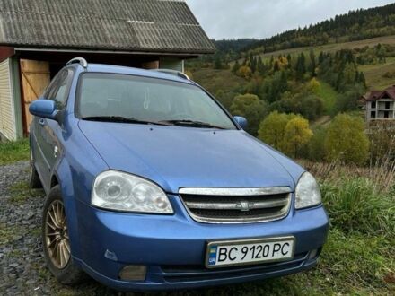 Синий Шевроле Лачетти, объемом двигателя 1.8 л и пробегом 282 тыс. км за 3100 $, фото 1 на Automoto.ua