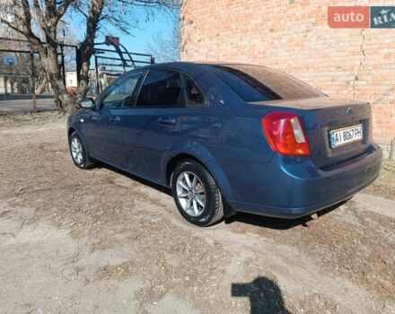 Синий Шевроле Лачетти, объемом двигателя 1.6 л и пробегом 290 тыс. км за 3900 $, фото 1 на Automoto.ua