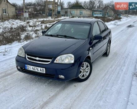 Синий Шевроле Лачетти, объемом двигателя 1.8 л и пробегом 273 тыс. км за 3600 $, фото 1 на Automoto.ua