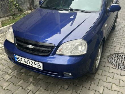 Синий Шевроле Лачетти, объемом двигателя 1.6 л и пробегом 346 тыс. км за 3200 $, фото 1 на Automoto.ua
