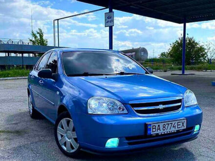 Синий Шевроле Лачетти, объемом двигателя 1.6 л и пробегом 219 тыс. км за 4250 $, фото 1 на Automoto.ua