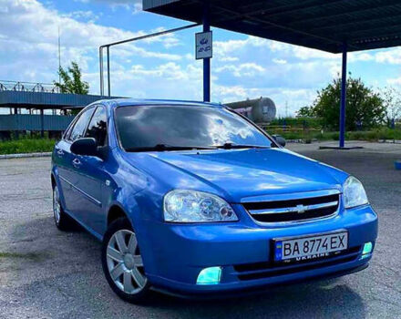 Синий Шевроле Лачетти, объемом двигателя 1.6 л и пробегом 219 тыс. км за 4250 $, фото 1 на Automoto.ua