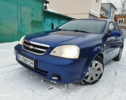 Синий Шевроле Лачетти, объемом двигателя 1.8 л и пробегом 180 тыс. км за 4100 $, фото 1 на Automoto.ua