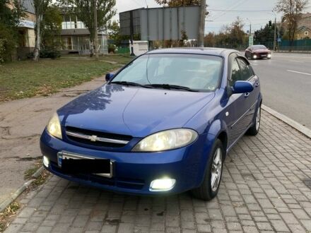 Синий Шевроле Лачетти, объемом двигателя 1.6 л и пробегом 209 тыс. км за 3950 $, фото 1 на Automoto.ua