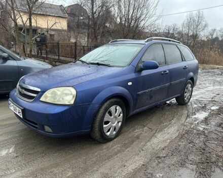 Синий Шевроле Лачетти, объемом двигателя 1.6 л и пробегом 338 тыс. км за 2600 $, фото 1 на Automoto.ua